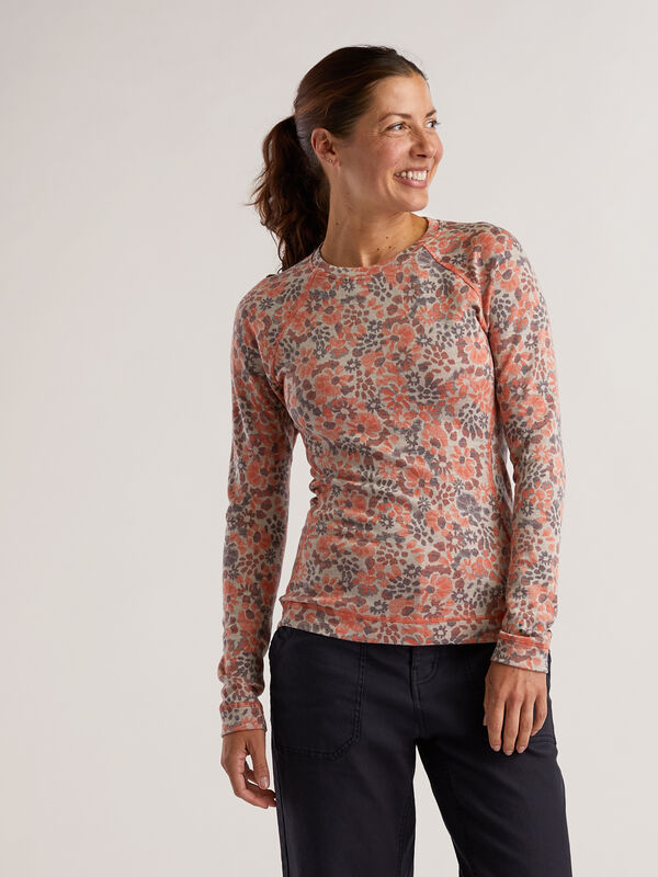 Smartwool Base Layer Wonder Woman Top - Print