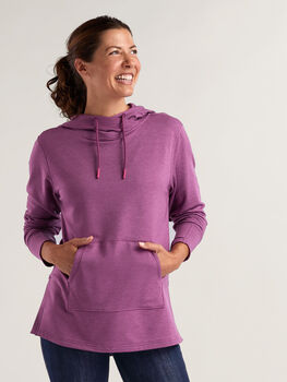 Women's French Terry Hoodie: Cabrillo Buttercup