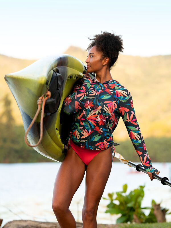 Women's UPF Sun Shirt: Sunbuster Hoodie