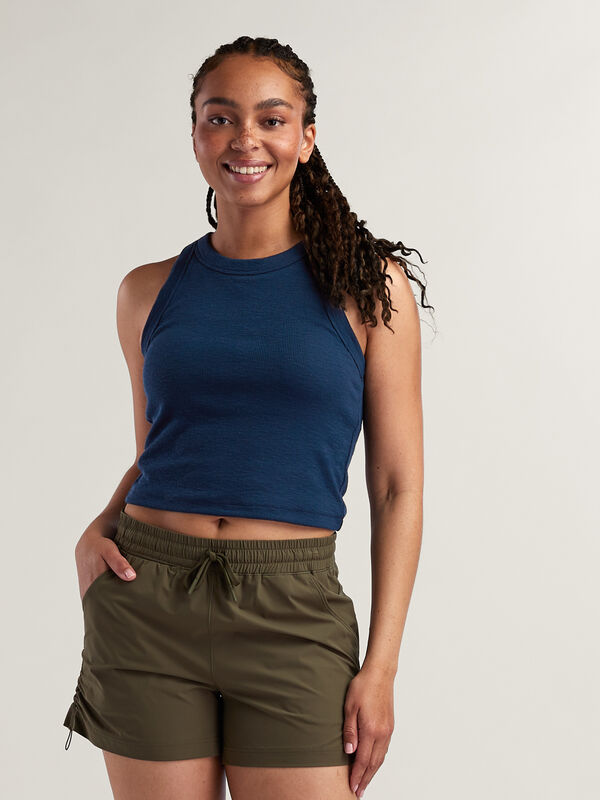 Ribbed Bra Top: Headlands