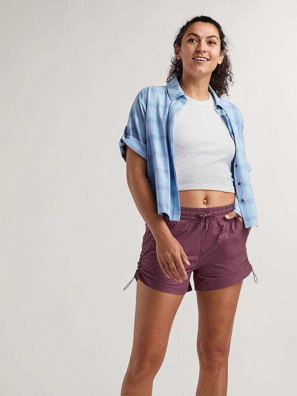 Women's UPF 50 Hiking Shirt: Tuolumne Tech Short Sleeve