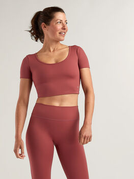 Women's Workout Cropped Bra Top: Bien &Ecirc;tre