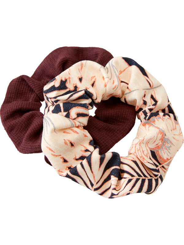 Upcycled Hair Scrunchies with Recycled Fabric