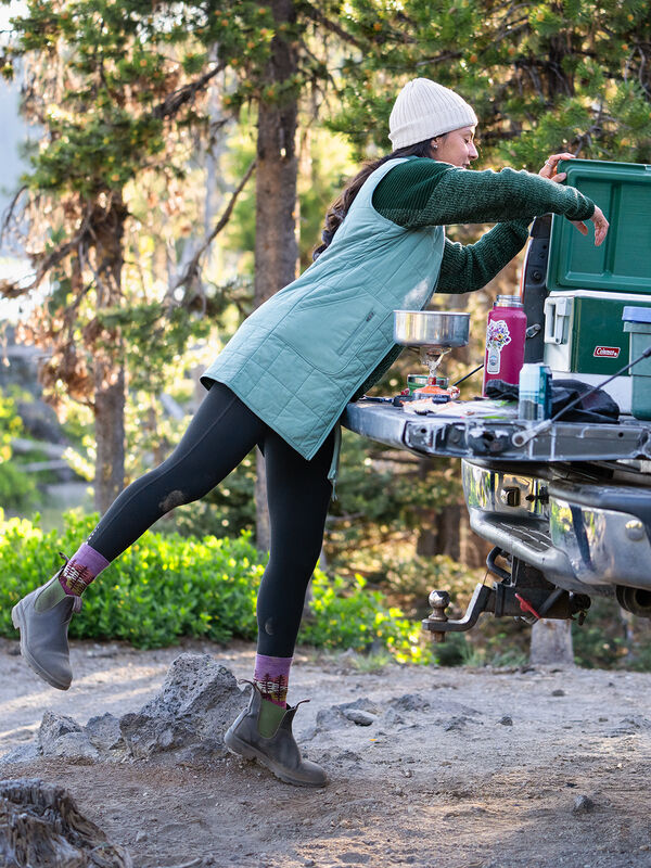 Women&rsquo;s Lightweight Quilted Vest Dress Pinyon