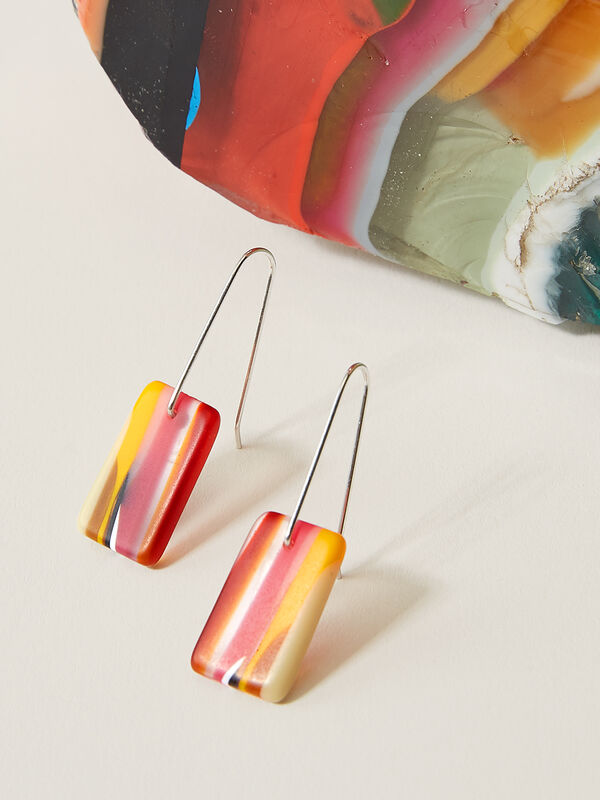 Surf Gems Sustainable Jewelry: Small Earrings