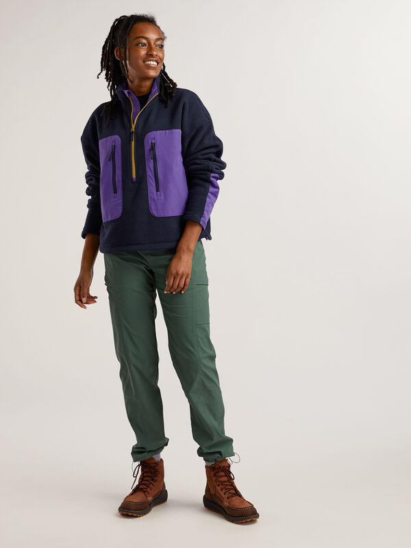 Wild Rye Danner 3/4 Zip Fleece Jacket