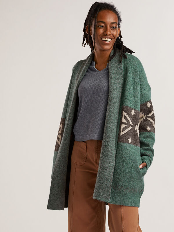 Carve Women&rsquo;s Priya Open Front Cardigan Lightweight Layer