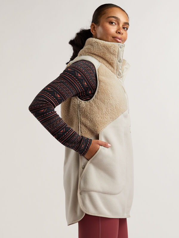 Indyeva Women&rsquo;s Mezcla Cozy Insulated Vest Dress