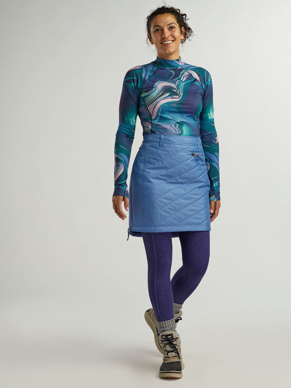 SKHOOP Women&rsquo;s Sandy Bun Warmer Puffer Skirt