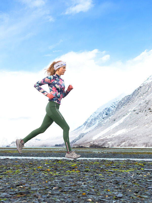 Women's Mock Neck Long Sleeve Base Layer Top