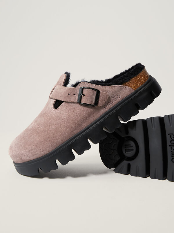 Birkenstock Women&rsquo;s Boston Chunky Shearling Clog