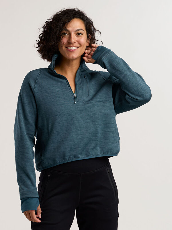 Women&rsquo;s Crash Thermaplush 1/2 Zip Fleece Jacket