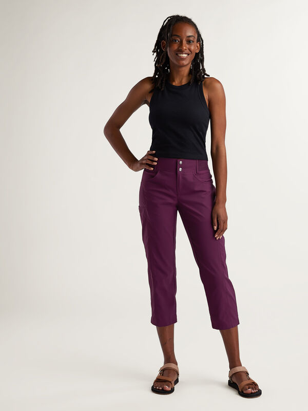 Women's Hiking Capris: Recycled Clamber